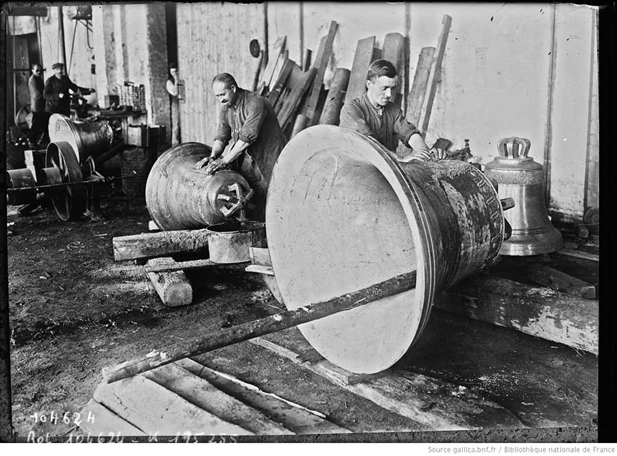 Fonderie de Cloches en 1925