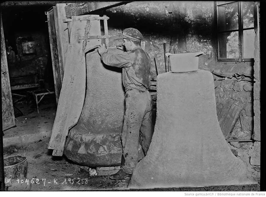 Fonderie de Cloches en 1925