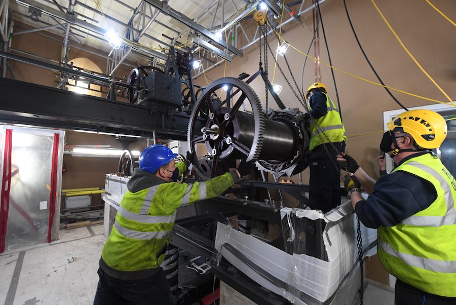Le mechanisme de Big Ben - Photo UK Parliament