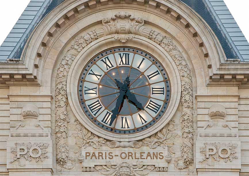 L'horlogne monumentale de la gare d'Orsay (photo CC)